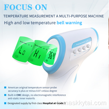 Minimalist tasarım taşınabilir bebek alın termometresi